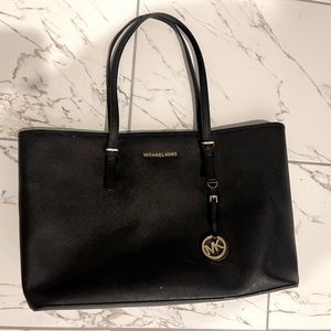 large black Michael Kors purse